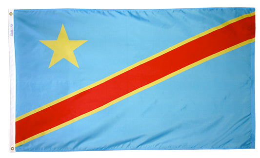 Dem. Republic of Congo Flag