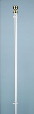 Load image into Gallery viewer, 2 Piece Spinning Flagpole w/ Ball
