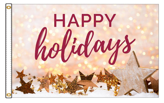 Happy Holidays Stars
