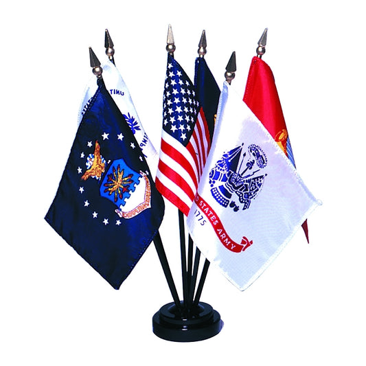 Miniature Armed Forces Flag Set