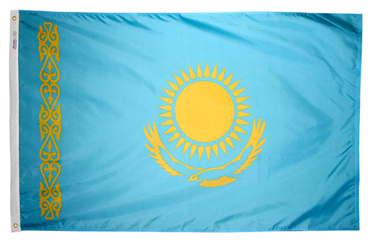 Kazakhastan Flag