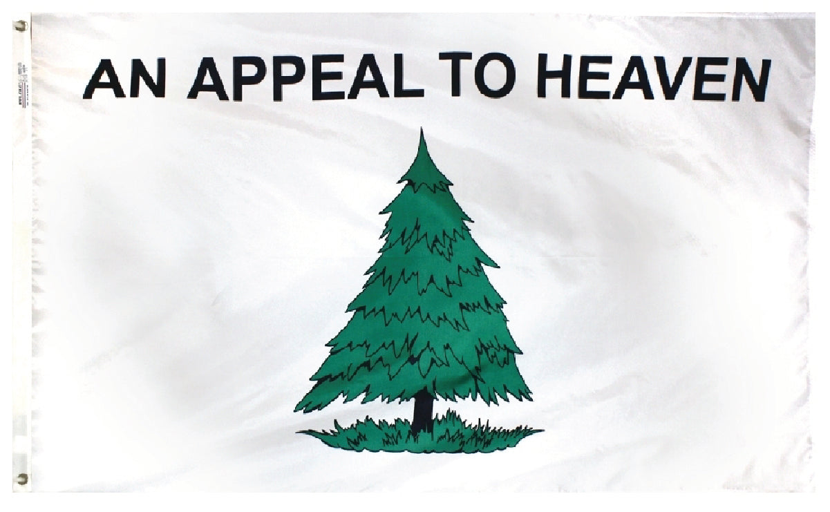 3x5 Embroidered An Appeal to Heaven Washington Cruisers