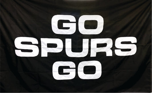 GO SPURS GO Flag