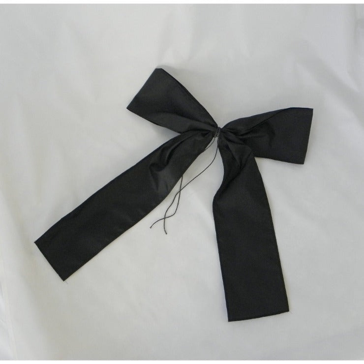 Black Nylon Mourning Bow