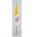 Load image into Gallery viewer, Indoor Papal Flag Set
