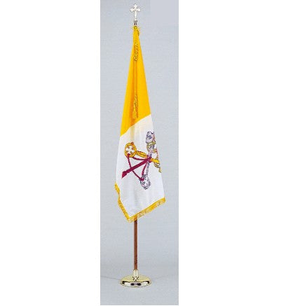 Indoor Papal Flag Set