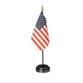 Load image into Gallery viewer, Miniature US Flag Desk Set
