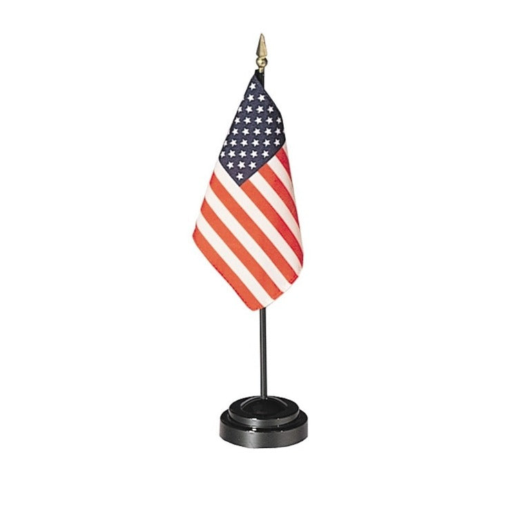 Miniature US Flag Desk Set