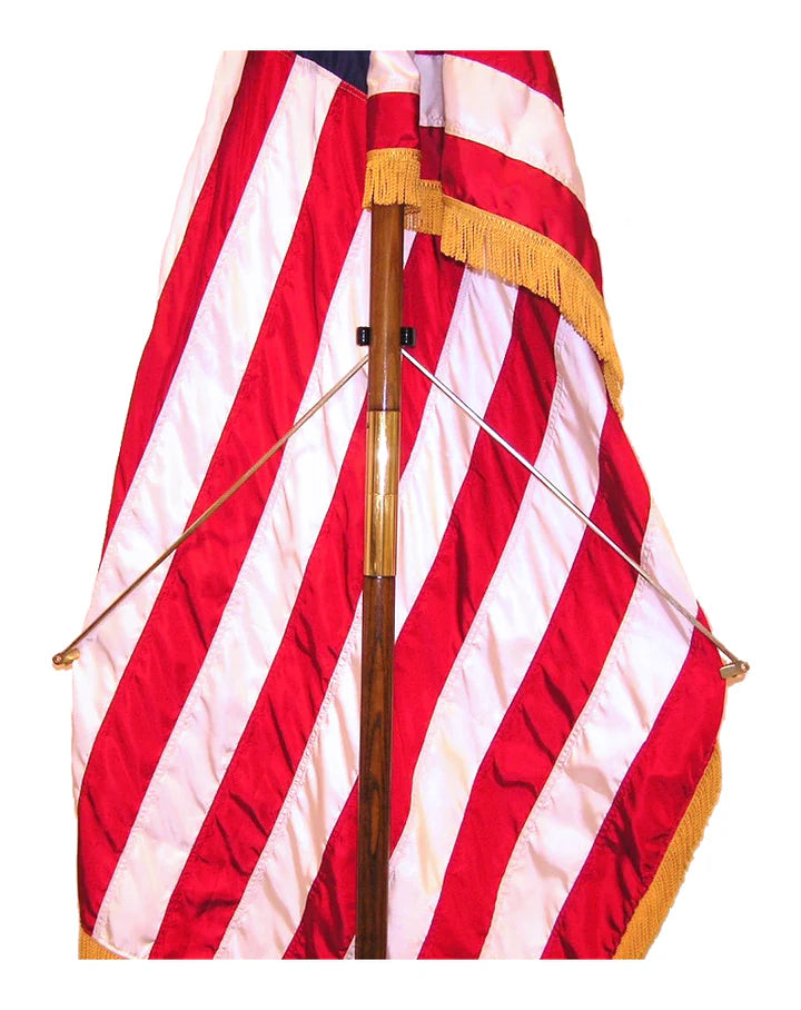 Flag Spreader for Indoor Flag Displays