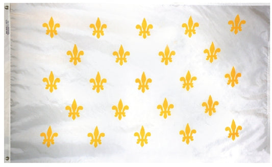 23 French Fleur-De-Lis Flag