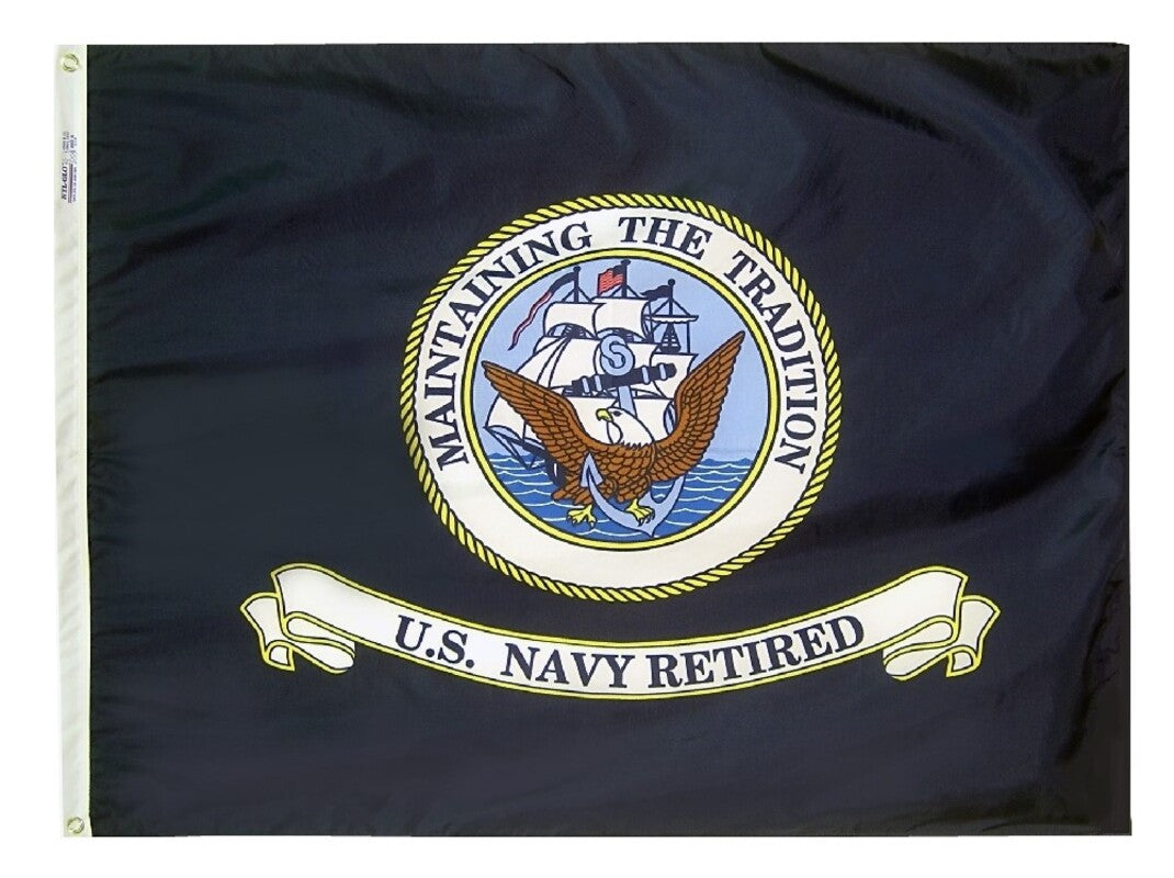 US Military Retired Flags