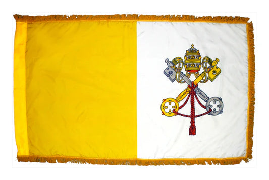 Indoor Papal Flag Set
