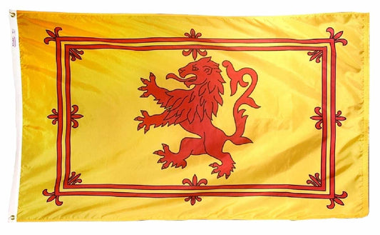 Scottish Rampant Lion Flag