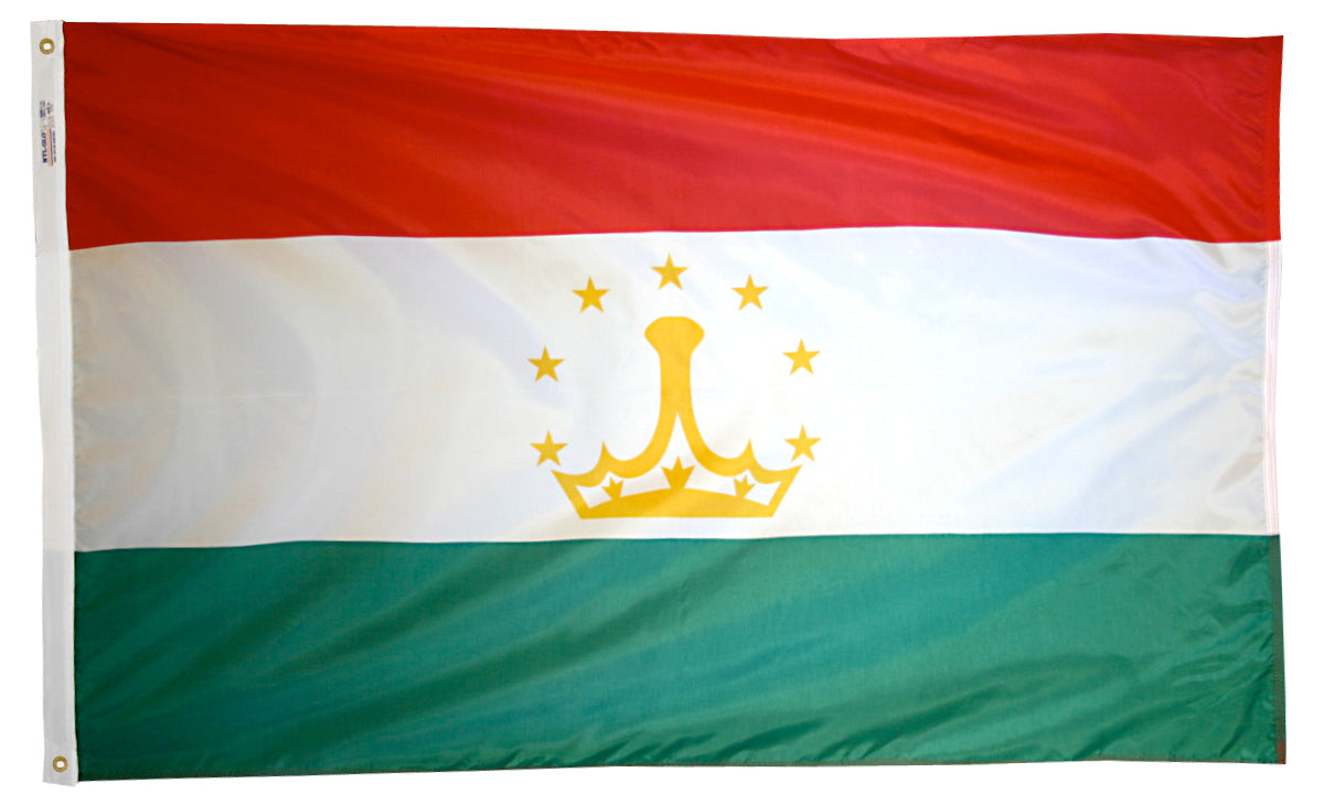 Tajikistan Flag