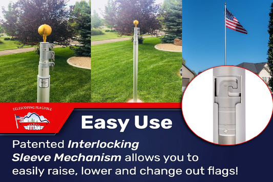 Titan Telescoping Flag Pole
