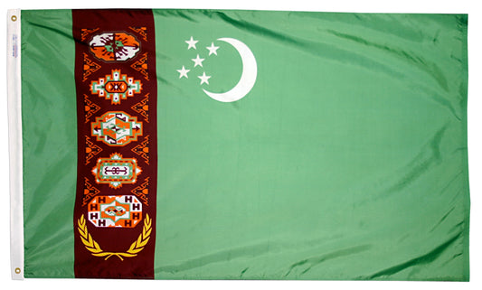 Turkmenistan Flag