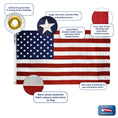 Load image into Gallery viewer, U.S. Flag Heavy-Duty Polyester
