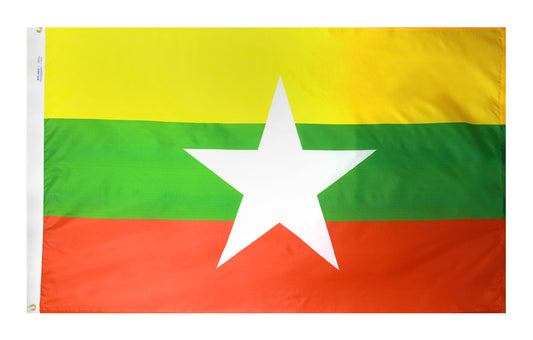 Myanmar (Burma) Flag