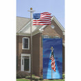 Load image into Gallery viewer, Anthem U.S. Flag & Solar Light Flagpole Set
