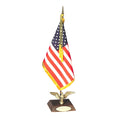 Load image into Gallery viewer, Miniature US Flag Desk Set
